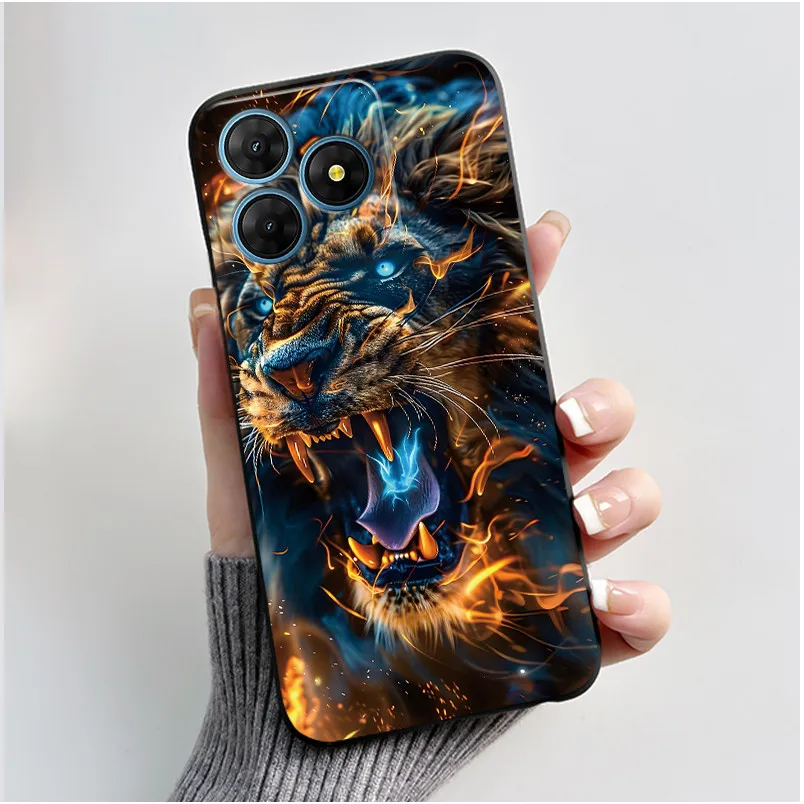 Luxury Cute Cool Soft TPU Silicone Back Cover for Blackview Oscal Flat Series Phone Cases