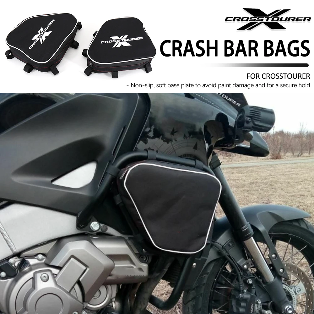 

New Motorcycle Accessories For Honda CROSSTOURER Crosstourer VFR1200X Frame Crash Bars Waterproof Bag Repair Tool Placement Bag