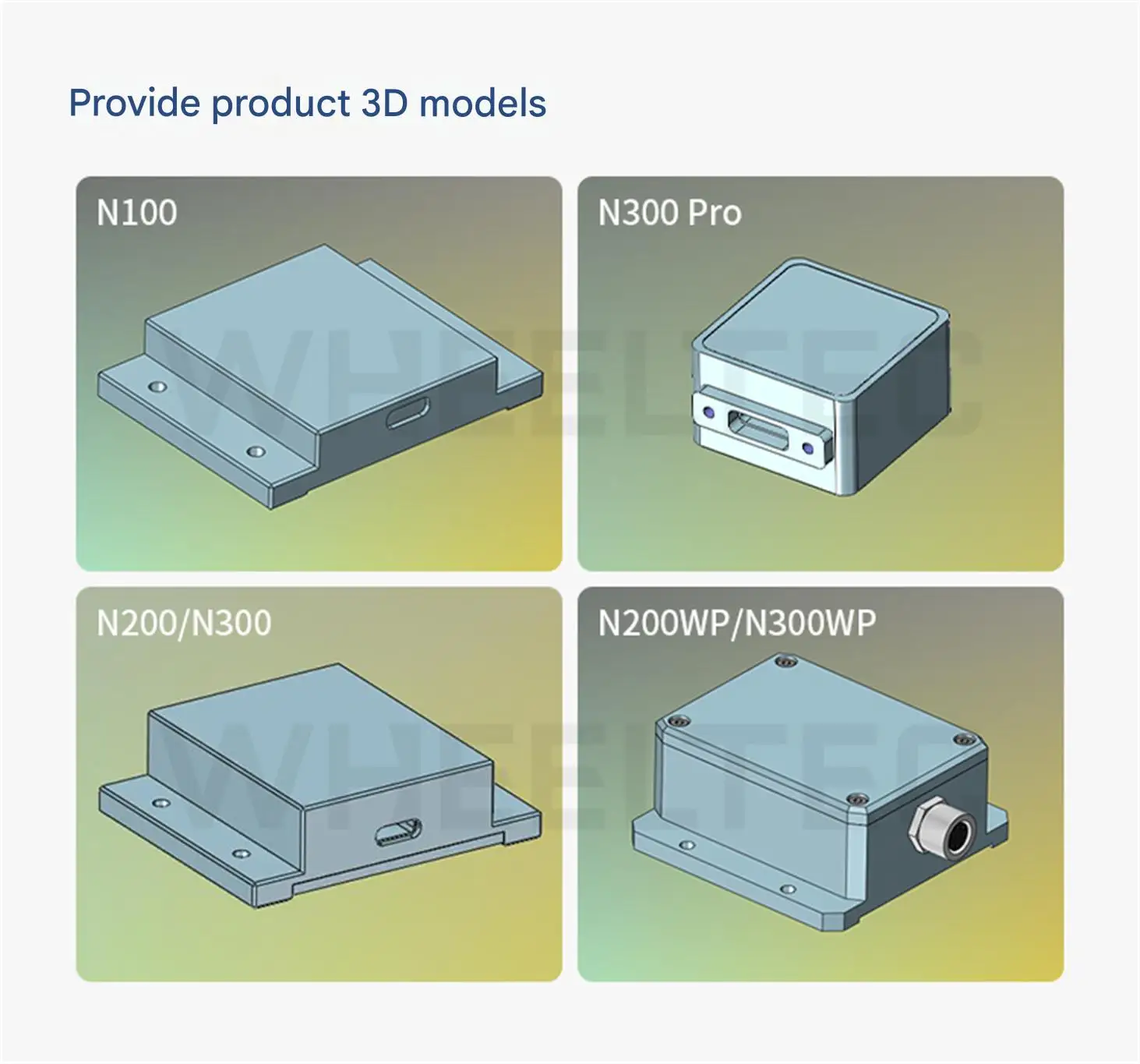 WHEELTEC IFDISYSTEMS N Series ROS High-precision IMU Inertial Navigation Module