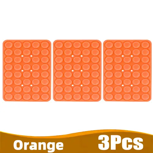 Silicone Suction Cup Phone Holde Multifunctional Fixed Anti-slip Mobile Fixture Double Sided Detachable Phone Rubber Sucker Pad - Image 9