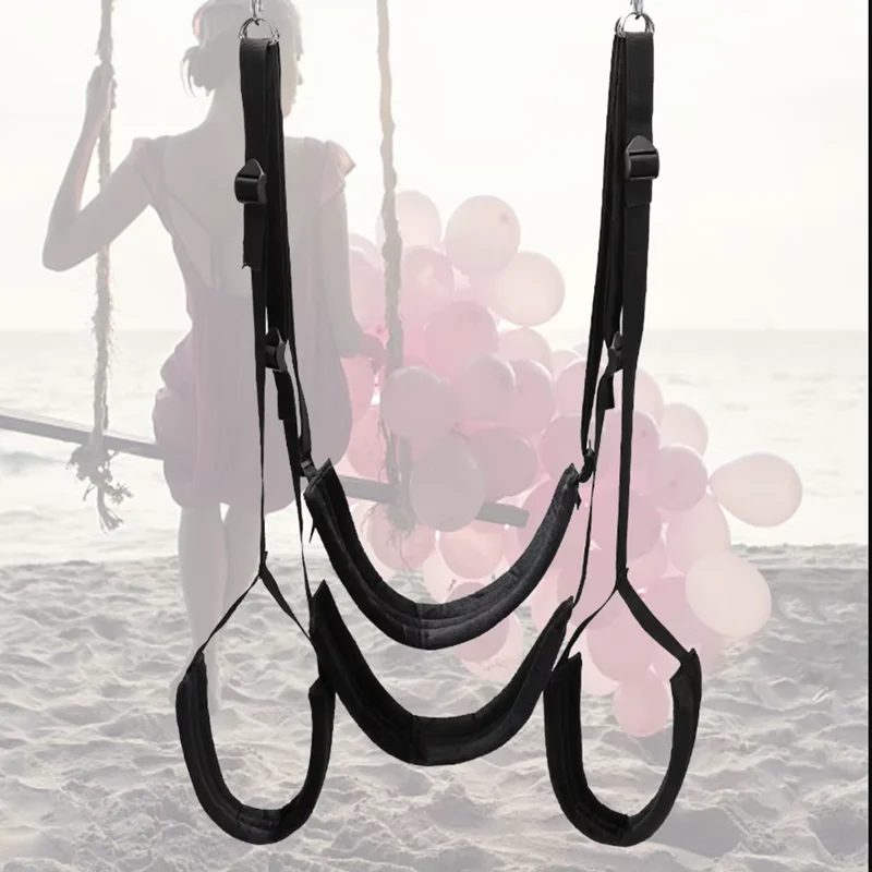 Sex Swing Strap Erotic Toys for Women Couples Adult Games Ankle Wrist Suspension Position Fetish Restraint Bondage Sex Furniture