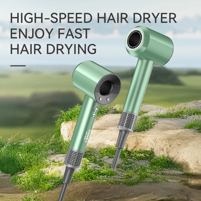 KEMEI Professional hair dryer negative ion care hair fast drying 110000RPM low noise KM-6891