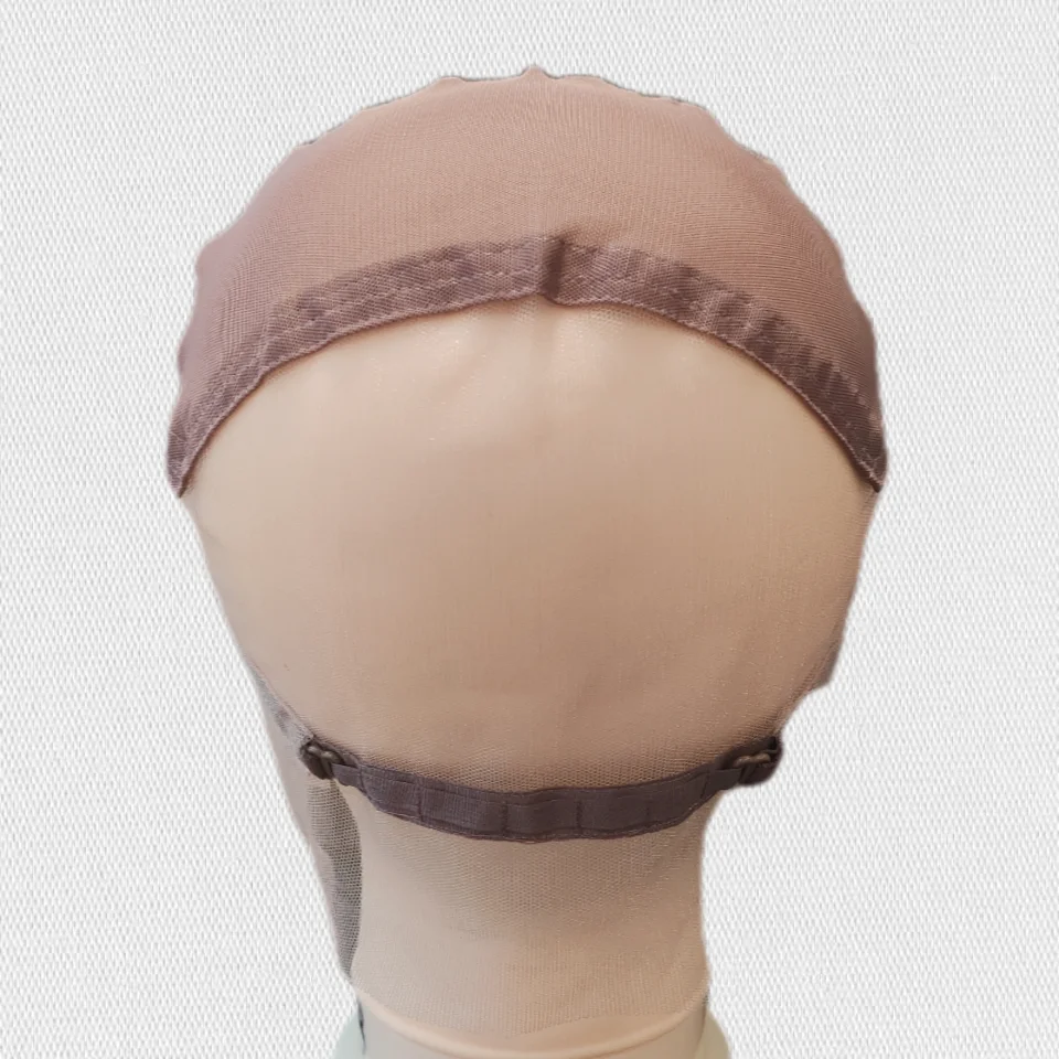 5 PCS Full Lace Net Wig Cap Base Hairnet For Making Wigs with Adjustable Straps For Full Hand Made