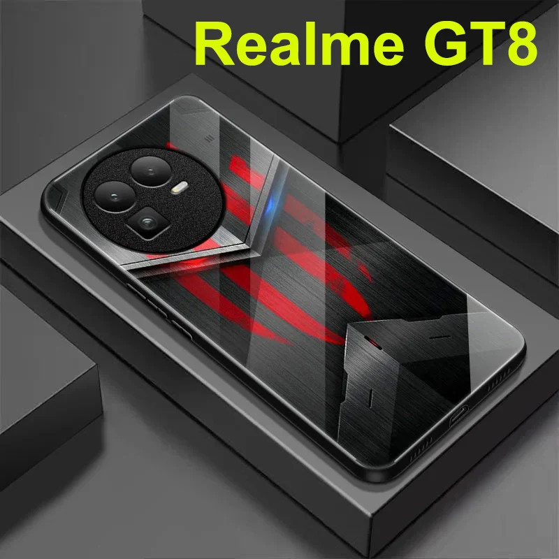 Premium 9H Tempered Glass Phone Back Cover with Hard Protective Shell