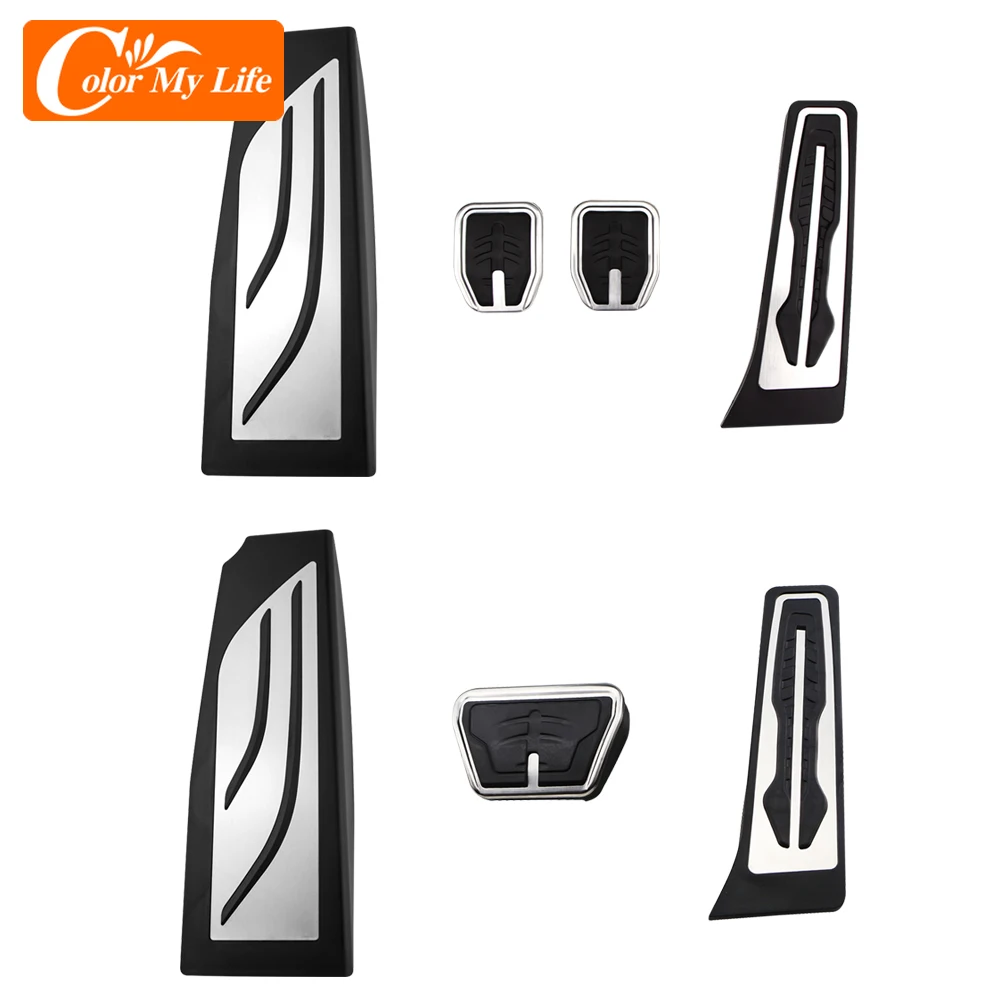 Car Pedals Accelerator Pedal Rest Pedal for BMW 5 Series E60 E61 2004-2010