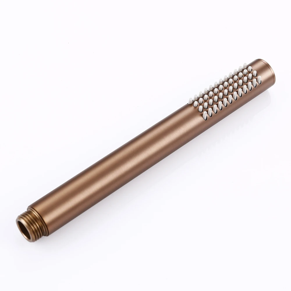 Shower Set Bath Brushed Rose Gold Rainfall Bathroom Faucet Brass Diverter Mixer Tap Hand Held 8-12" Head Wall Arm Valve Kit shower head shower set