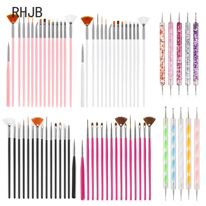 RHJBNewNailsThingsBrushesforManicureSetNailsArtAccessories