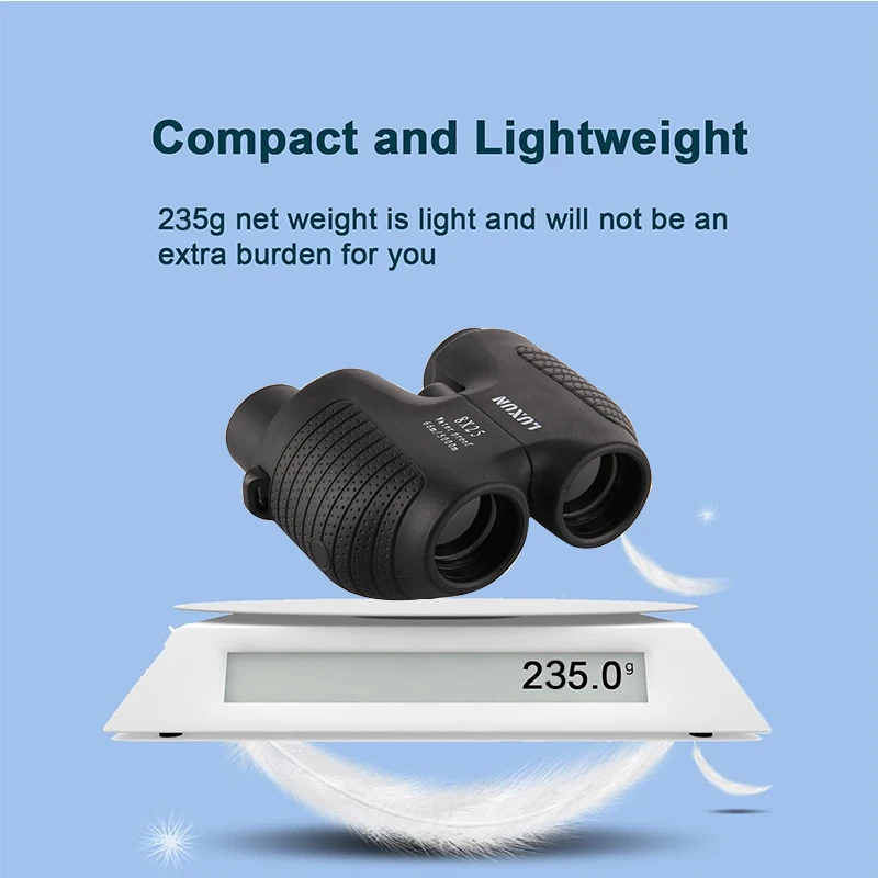 Auto Focus Compact Binoculars for Adults, FMC Mini Pocket Binoculars, Telescope for Travel, Hiking, Scenery, Camping 5