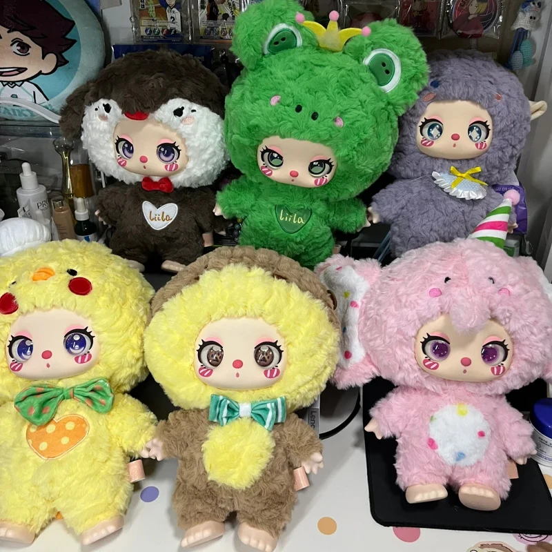 Baby three Liila zoo リラちゃん　600 % ぬいぐるみ Liila's 600% Zoo Series Baby Three Blind Box Sleep Companion
