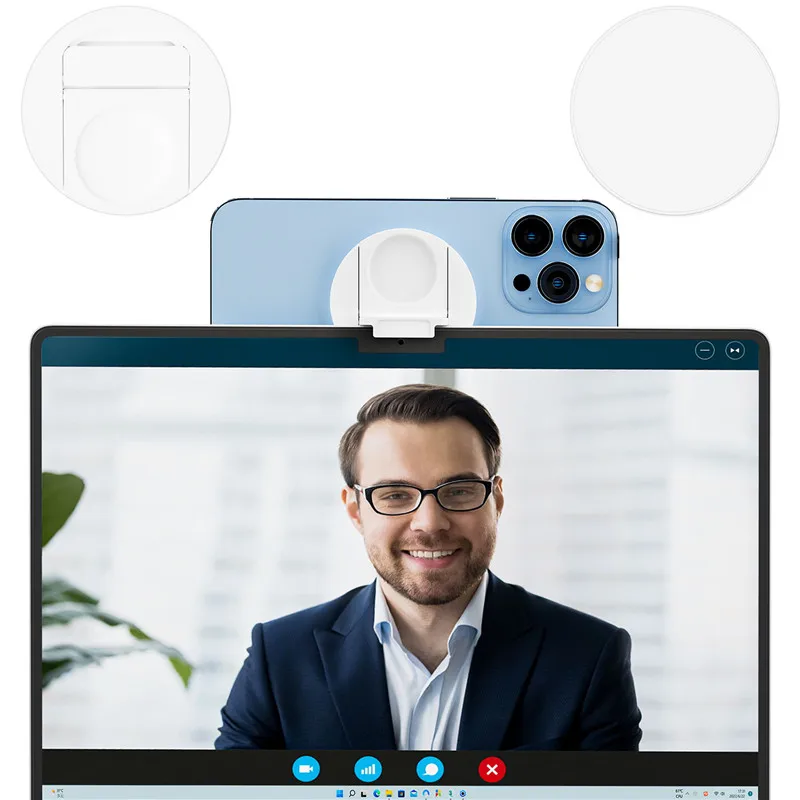 Magnetic Phone Holder Continuity Camera Mount Bracket Ring Support Holder for IOS 16.0 Macbook Macos Ventura for Iphone14 13 12