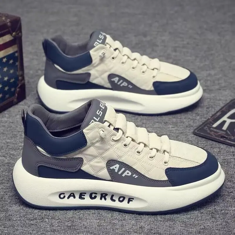 

Men Fashion Casual Sports Shoes High-Quality Rubber Wearable Platform Shoes Male Jogging Athletic Shoe Zapatillas De Hombre 2024