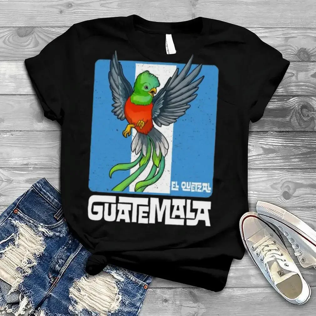 Titico Guatemala Quetzal Chapin Maya Antigua Guatemala Camicia