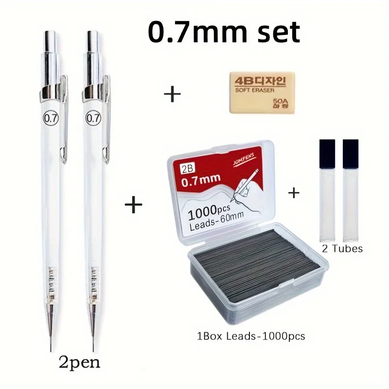 S 0.5 0.7 0.9mm With Lead 2b 60mm Art Drawing