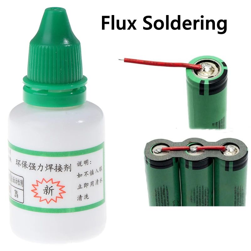 

20ml Stainless Steel Flux Soldering Nickel Copper Liquid Solder Strong Adhesive Welding For Galvanized Sheet/Copper/Iron Solder