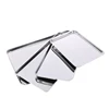 Stainless Steel Tray Rectangle Plate Kitchen Medical Organizer Baking Plate 4