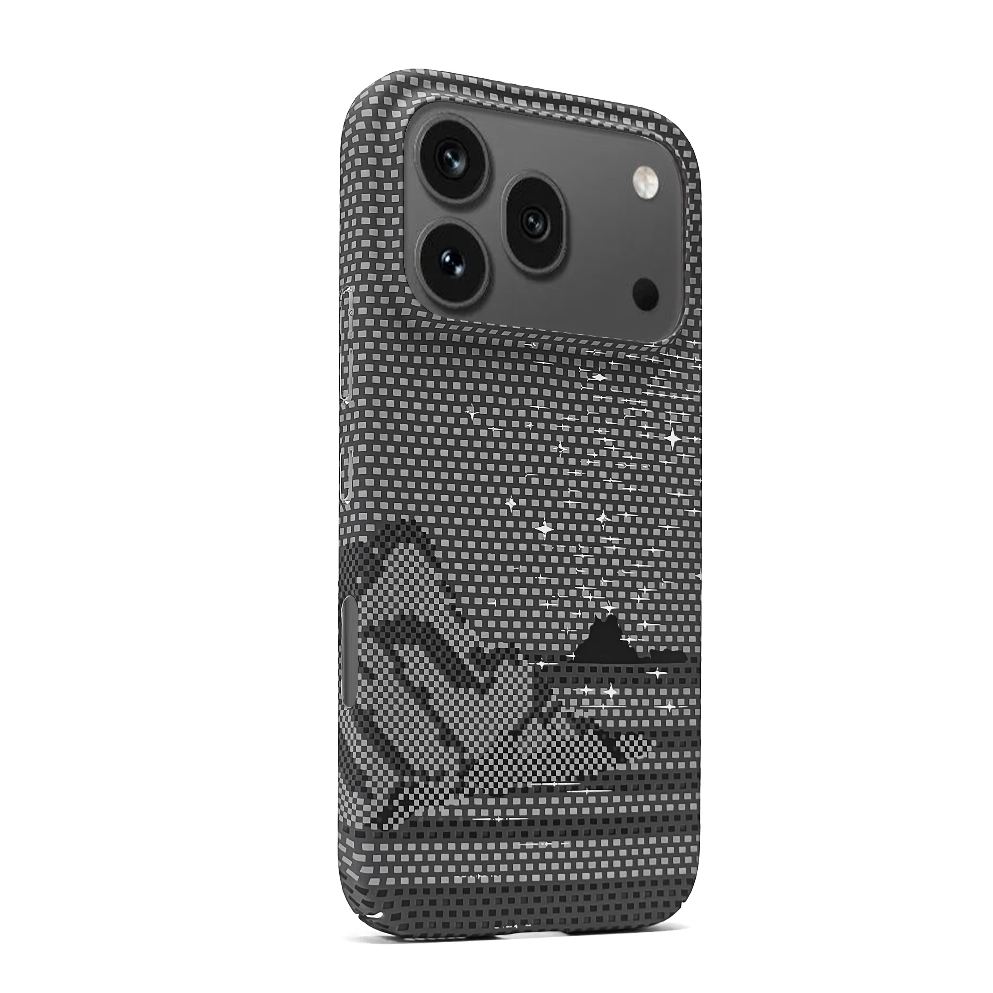 Stylish Carbon Fiber Magnetic Case for HONOR 600 Pro - Shockproof Bare-body Feel Cover