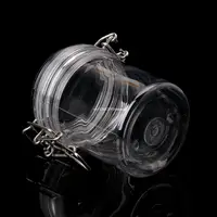 PETP  Storage Milk Powder Box Clamp Lid Air Tight Sealed Locking Jar Kitchen Dropship 2