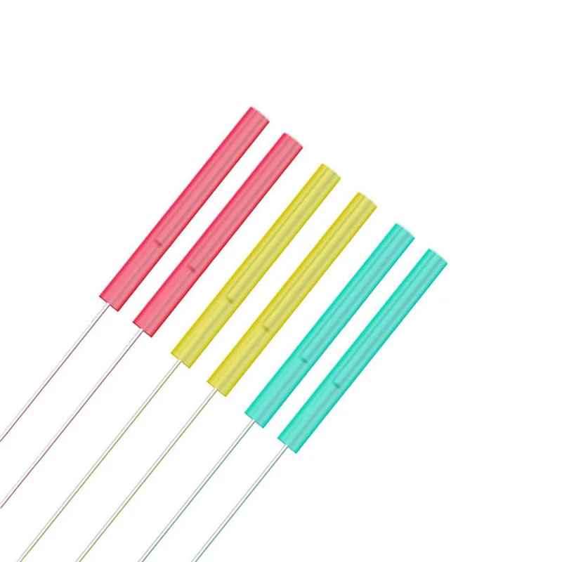 500Pcs/Box minisize Plastic Handle Sterile Acupuncture Needles Beauty Accupuncture filiform needle face 0.12,0.14, 0.16,0.18mm disposable acupuncture needle