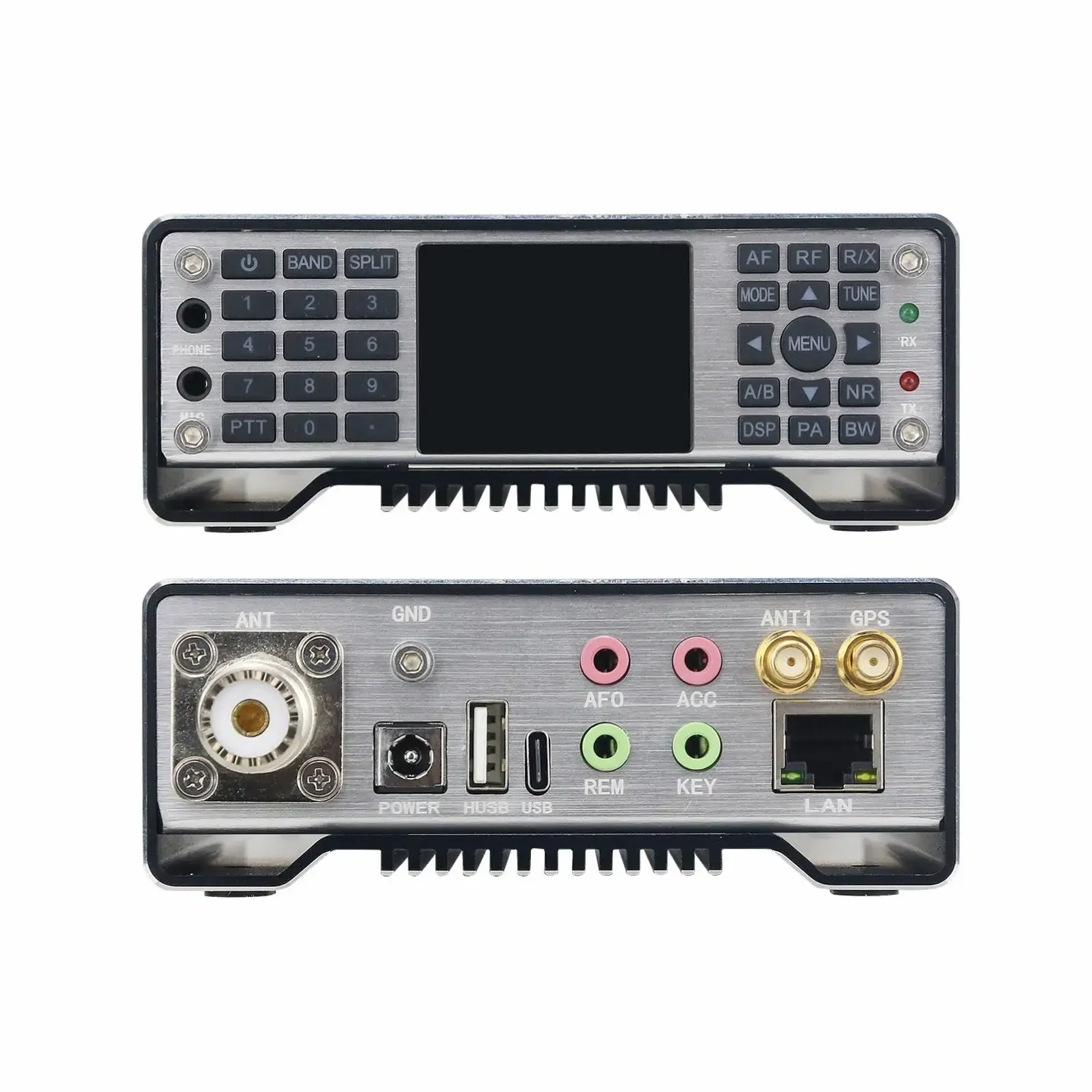 HamGeek Q900 V4.0 100KHz-2GHz SDR 라디오 SDR 트랜시버 (나침반 및 DMR 모듈 포함)