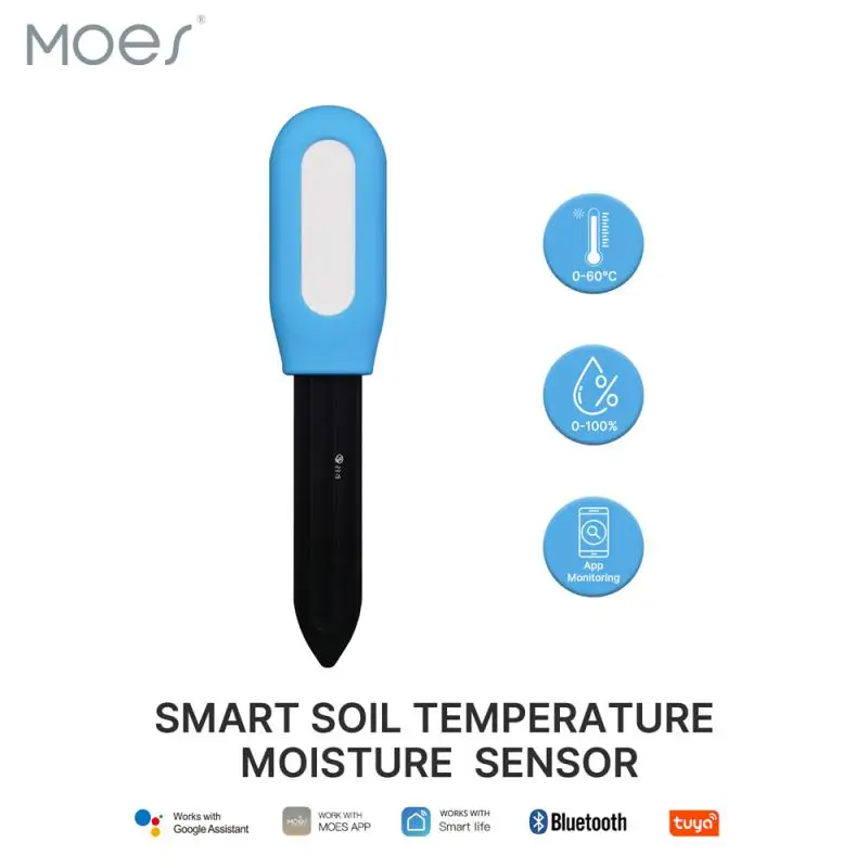 

Soil 75g Smooth Texture High Sensitivity Convenient Data Stability Smart Irrigation System Wireless Soil Moisture Sensor Sensor