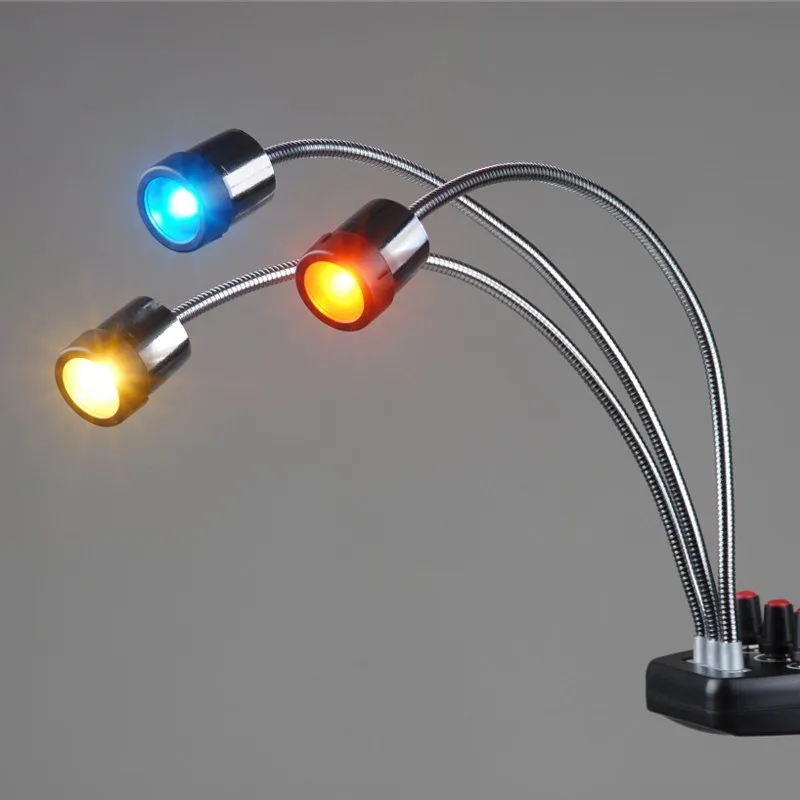 Falcon Eyes DV-3B Triple 3 LED Magic Background Light Color LED for Macro Shooti