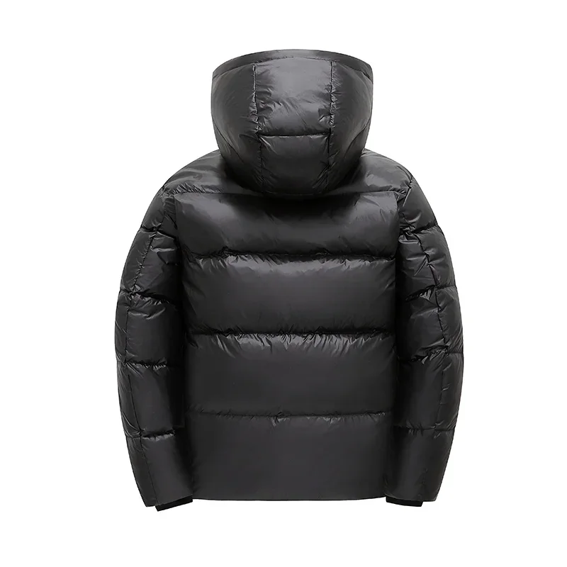 Thick Warm Outerwear Parkas for Men Loose Casual Hooded Puffer Jacket Autumn Winter Versatile High-quality Padded Jacket for Men - 4