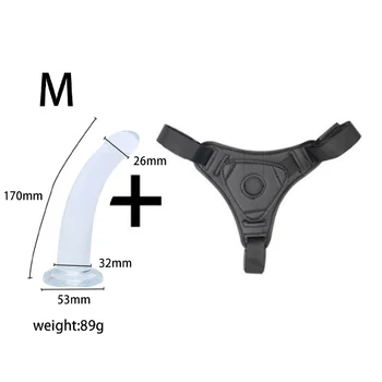 Realistic Penis Pants Wearable Strapon Dildo Panties For Lesbian Butt Plug Soft Strap On Dildos Pants Sex Toys for Women Gay Ero 4