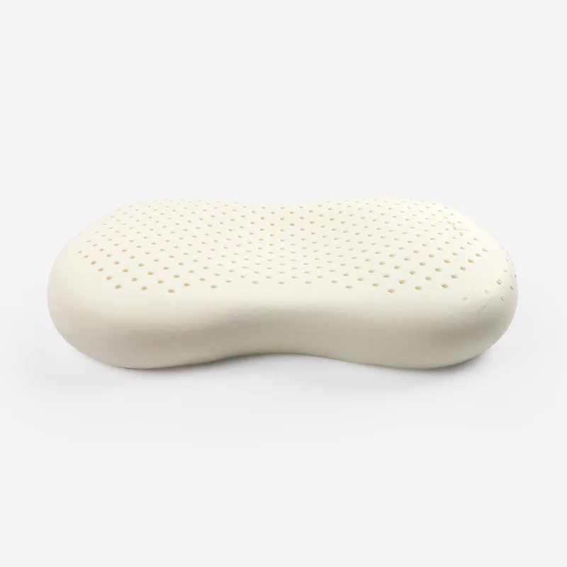Thailand Pure Natural Latex Pillow Remedial Neck Protect Vertebrae Health Care Orthopedic Pillow Slow Rebound 58x37x9cm 4