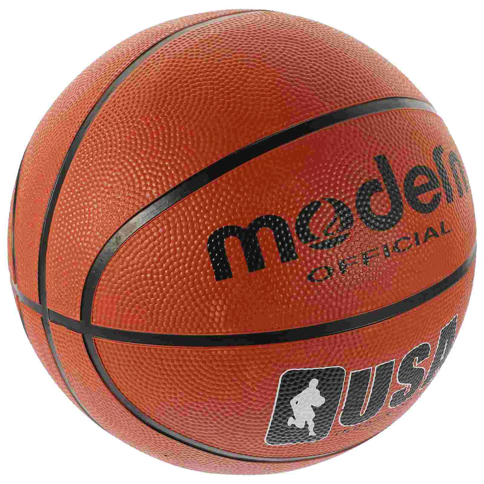 

Rubber Basketball Exercise Basketball Trainer Basketball Gift for Teens Beginner