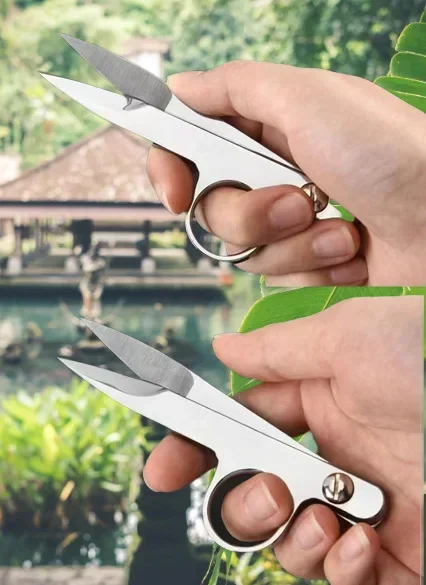 Description Picture 6 of itemStainless steel sewing scissors, colorful cross stitch clothing, all steel U-shaped thread head scissors