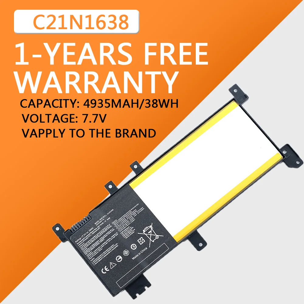 

C21N1638 Battery For Asus VivoBook 14 X442UA X442UQ X442UR X442UN X442UF F442U A480U Notebook