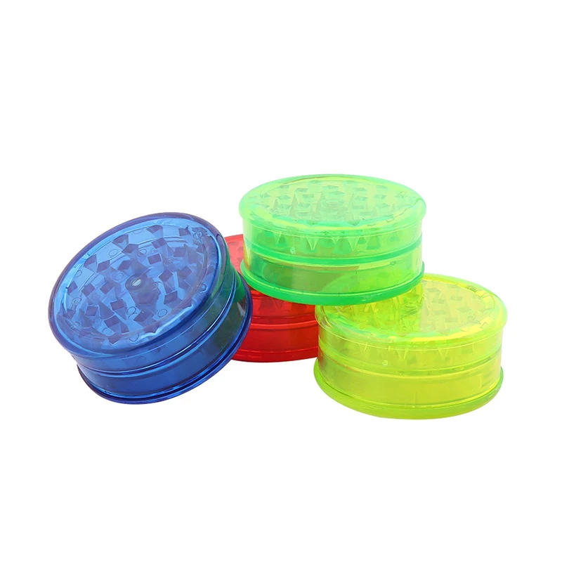 60mm Herb Tobacco Grinder Crusher Herbal Leaf Smoke Tobacco Grinder Crusher Hand Muller 3 Layer Smoking Tobacco Pipe Grinder 5