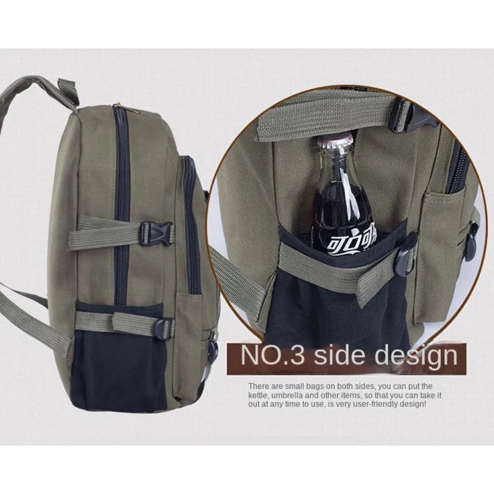 2024 New Fashionable Men's Backpack Casual Travel Rucksack Large Capacity Fashion Backpack Student School Bags 6