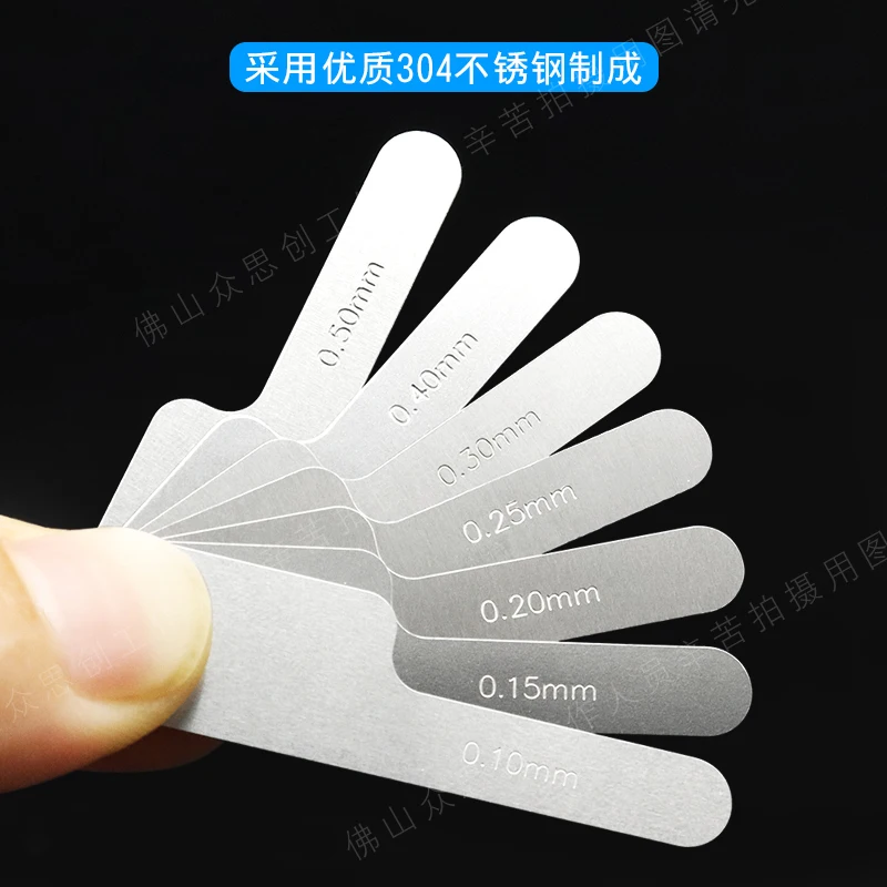 Dental gap ruler