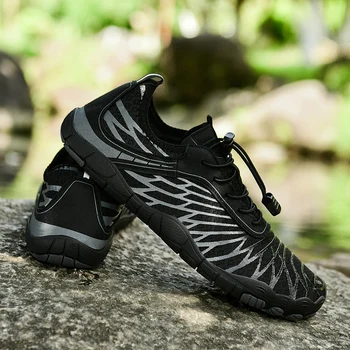 أحذية واسعة حافي القدمين في الهواء الطلق تنفس أحذية التخييم على الطرق الحد الأدنى مريحة خفيفة الوزن أكوا أحذية Escarpines Hombre Playa