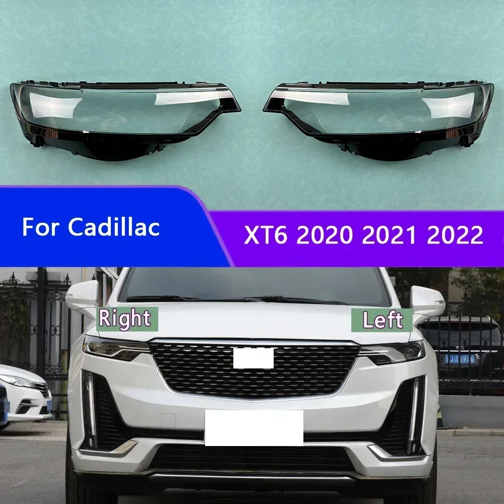 Chrome Stainless Steel Bumper Headlight Accent Trim Fit 2020-2025 Cadillac XT6 2Pc