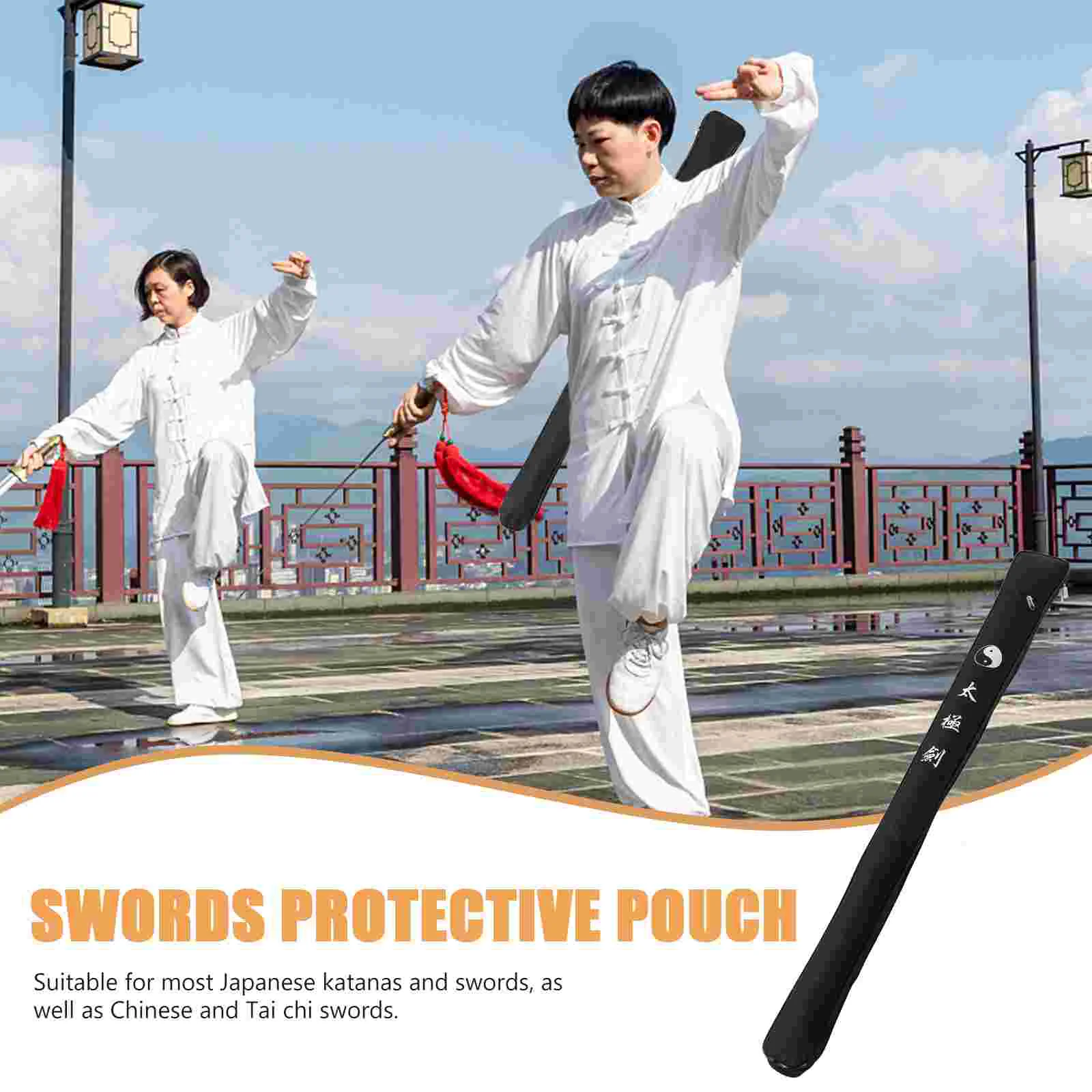 Sword Storage Bag Sword Carry Bag Strap Large Size Sleeve Carrying Case Katana Holder Chinese Tai-Chi Samurai Sword Bag