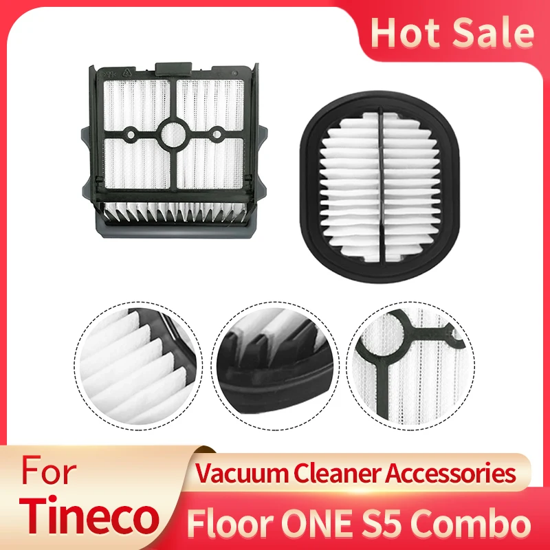 For Tineco Filter Set Floor ONE S5 Combo Filter Wet Dry Vacuum Cleaners Floor Washing Machine Hepa Replacement Parts