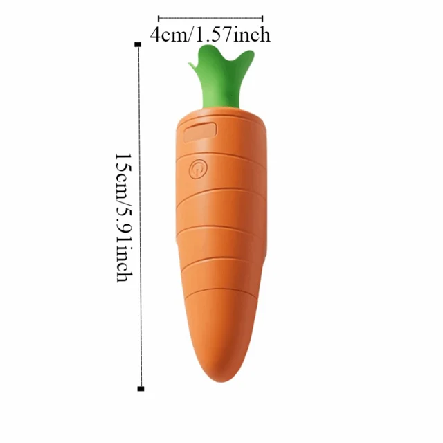 Pet Care Tool Electric Pet Nail File Two Speed Settings Quiet Operation Pet Nail Grinder Carrot Shape Pet Nail Repairer Grooming 6