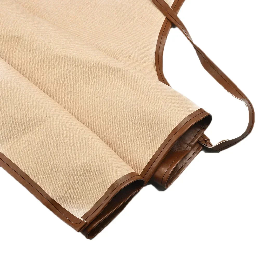 1*Apron Welder Welding Protective 100cm Apron Safety Workwear Blacksmith Gardener Apron BBQ Aprons Bibs Kitchen Accessory