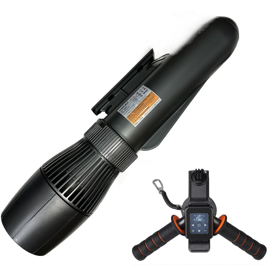 

Electric 700W Jetski Underwater Sea Scooter 14500mAh 160mins Water Scooter Brushless Motor Underwater Thruster for Pool Sea