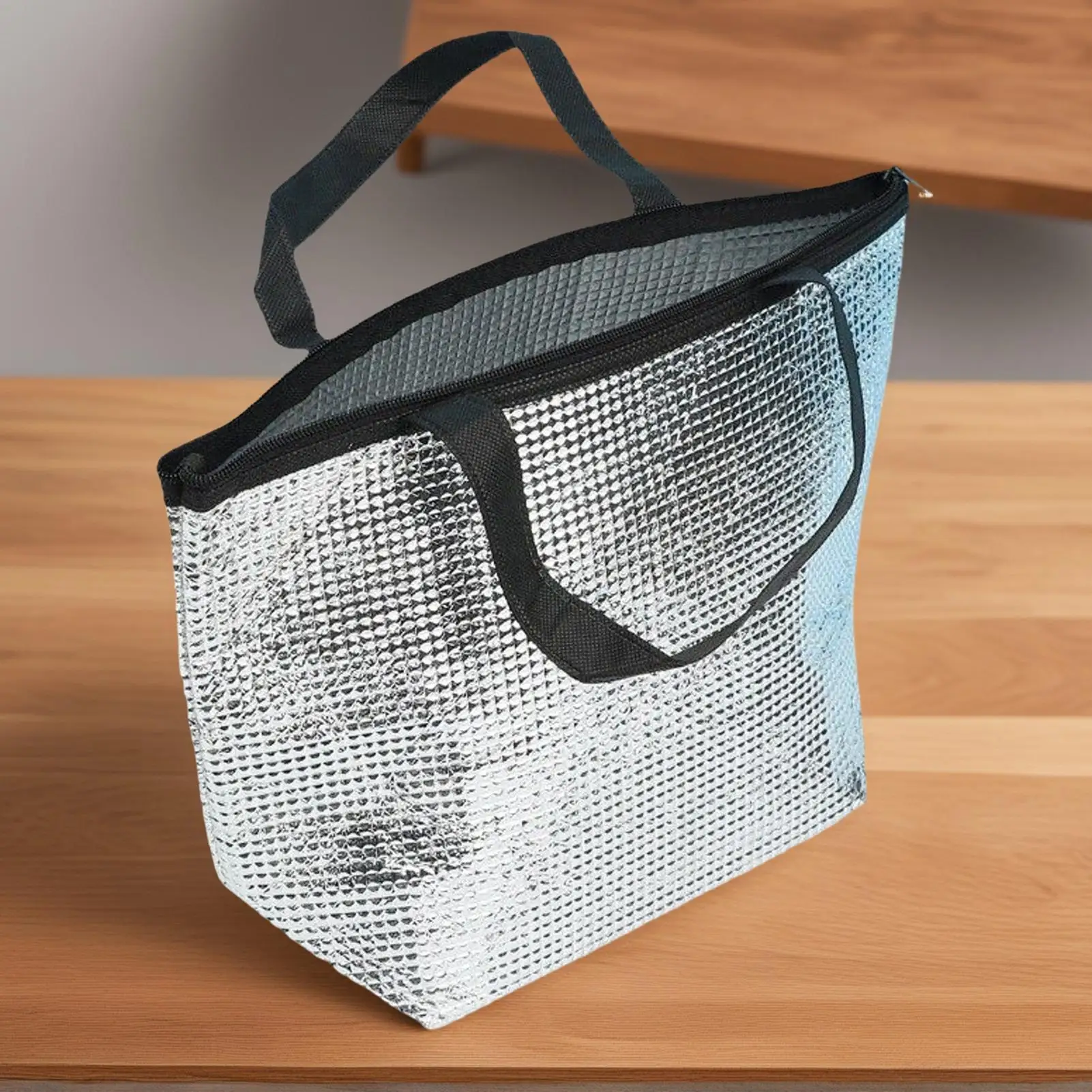 Premium Insulated Thermal Cooler Tote - Waterproof & Reusable for Hot and Cold Food, Ideal for Work, Picnic, Camping, and Travel