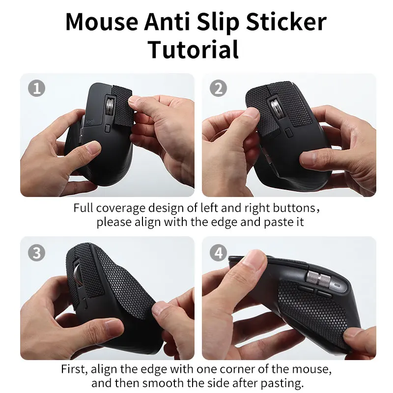 Etiqueta Anti-derrapante do Rato para Logitech mx Master 2s 3s - Imagem 4