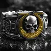 Warhammer 40K Peripheral U Group Ultramar Honor Emblem Ring Animation Film and Television Games Men's Ring Accessories 1