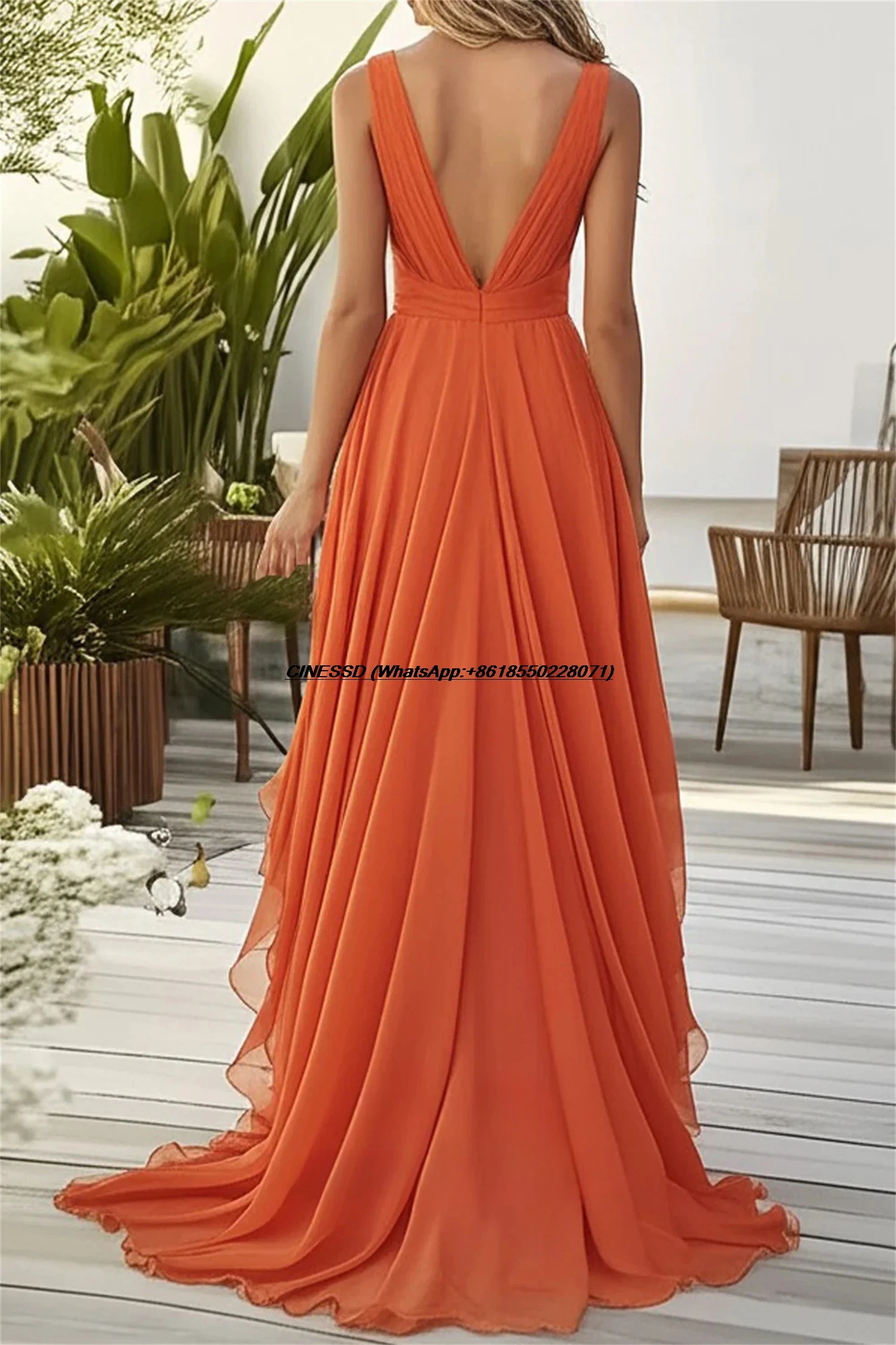 Customized Wedding Guest Dresses Elegant Woman Evening Dresses for Special Occasions Ceremony Gala Dresses Chiffon dresses - 2