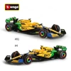 Bburago 1:43 Mclaren 2024 MCL38 F1 Formula Car Die Cast Vehicles Collectible Model Racing Toys 4