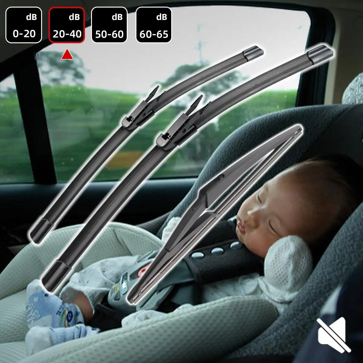 1/2/3/4/6PCS Car Wiper For Benz A Class W169 2004-2012 Front Rear Wiper Blades Brushes Auto Accessories 2008 2009 2010 2011 2012 6