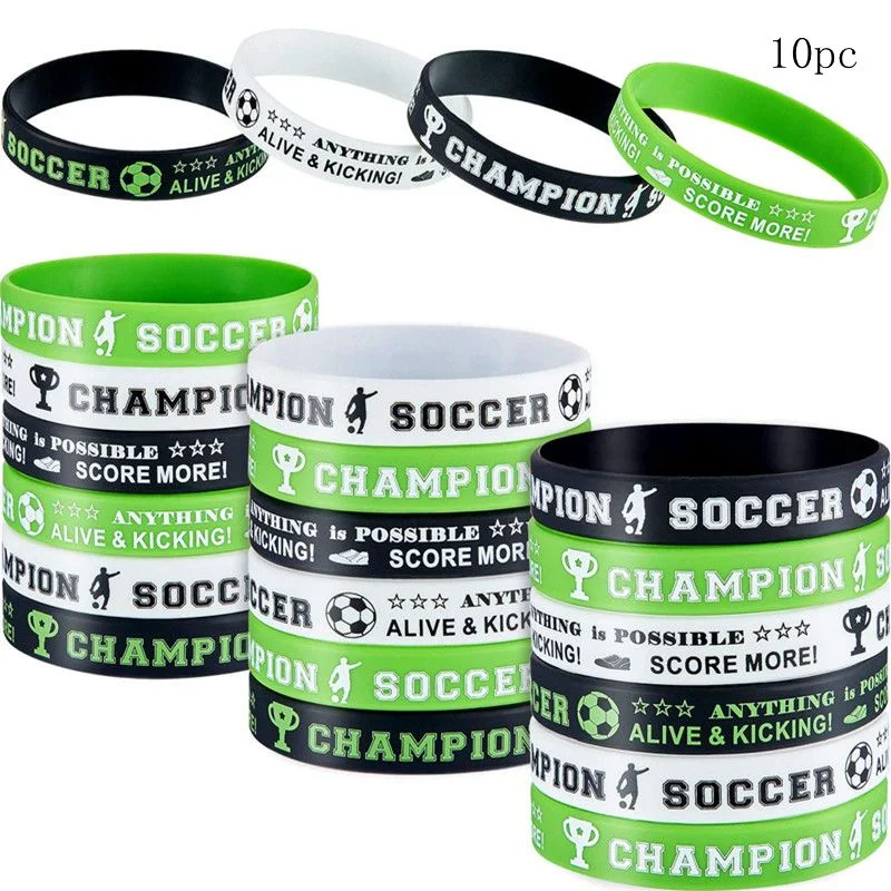 Soccer-Themed Bouncy Toy Balls