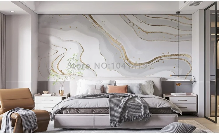 Home Decor, luz moderna, luxo TV fundo,
