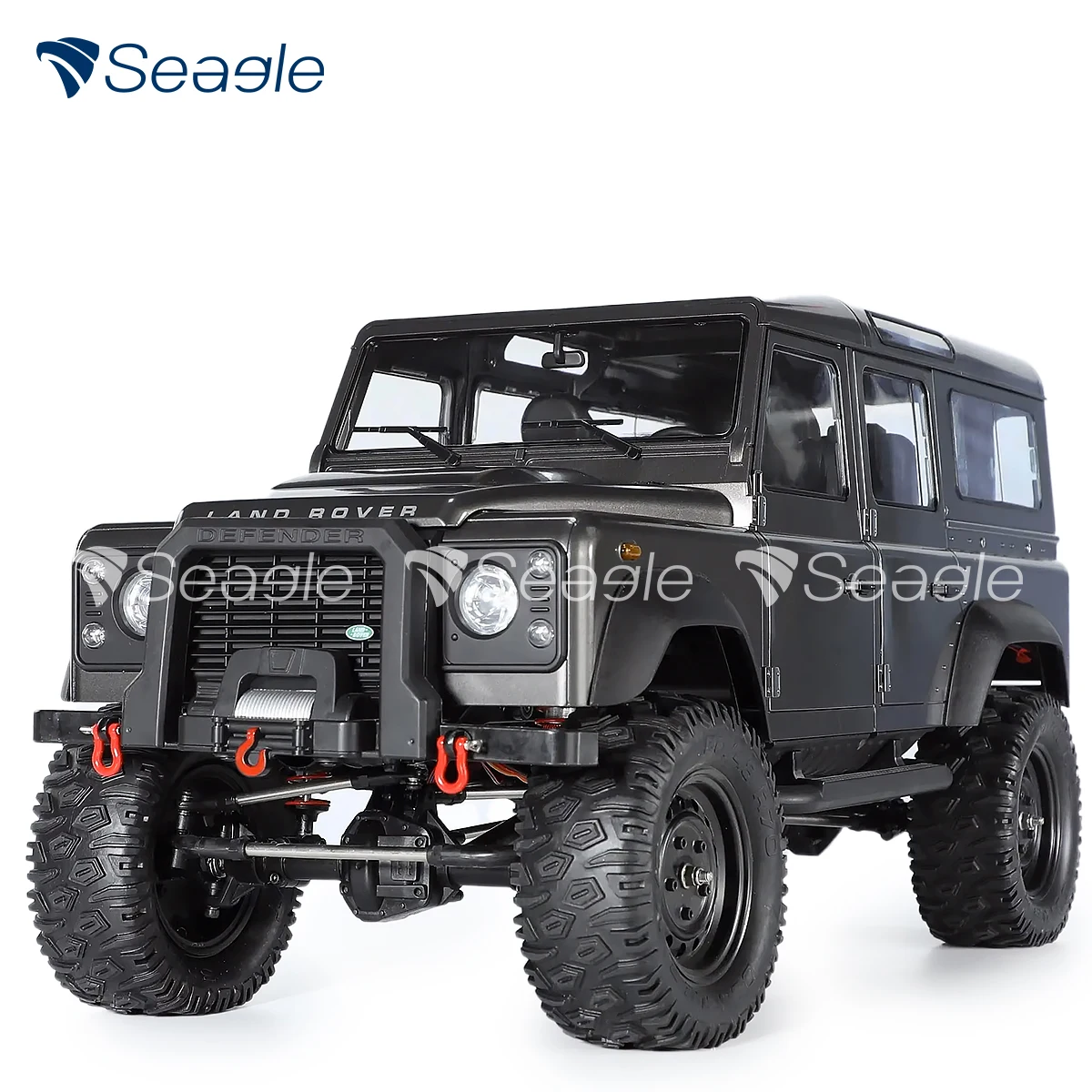 US Canada Stocks 1/8 Scale E102-003/E101-003 Double E RC Rock Crawler Model White Color Black Color 2